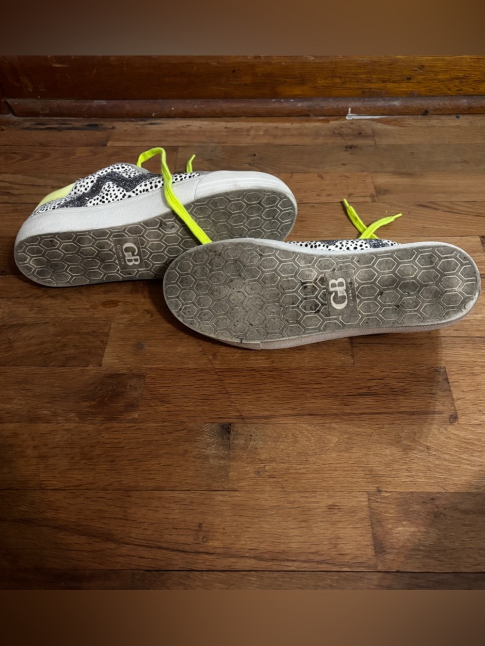 Gianni Bini animal print fashion sneakers - Picture 7 of 7